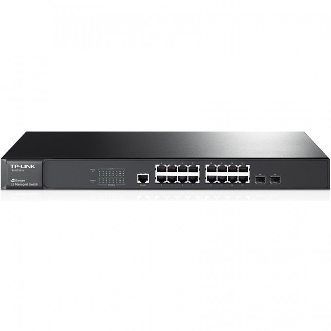 Коммутатор TP-LINK 16-портовый гигабитный TL-SG3216 Коммутатор TP-LINK 16-портовый гигабитный TL-SG3216