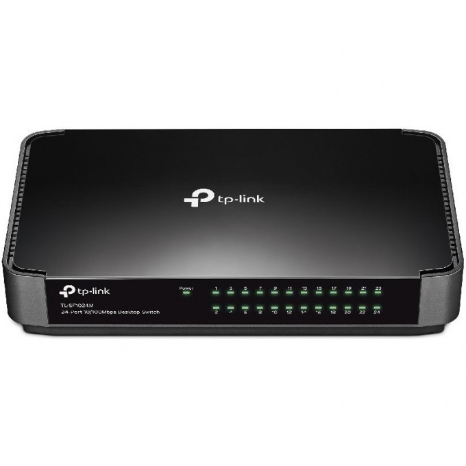 Коммутатор TP-LINK 24-портовый 10/100 Мбит/с TL-SF1024M Коммутатор TP-LINK 24-портовый 10/100 Мбит/с TL-SF1024M