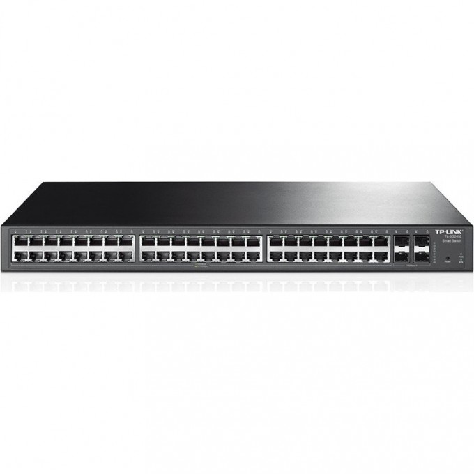 Коммутатор TP-LINK 48-портовый с 4 SFP-слотами TL-SG2452 Коммутатор TP-LINK 48-портовый с 4 SFP-слотами TL-SG2452