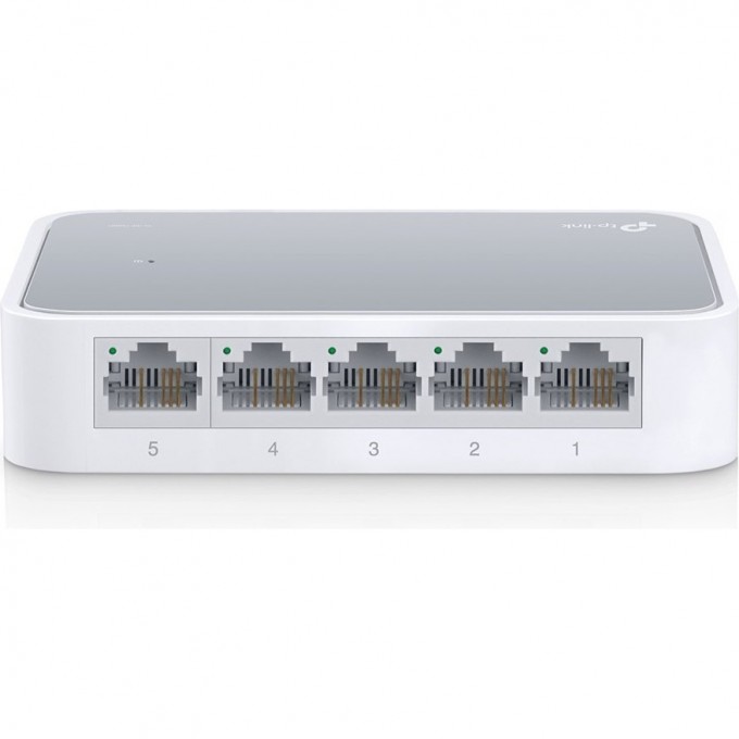 Коммутатор TP-LINK 5-портовый 10/100 Мбит/с TL-SF1005D Коммутатор TP-LINK 5-портовый 10/100 Мбит/с TL-SF1005D