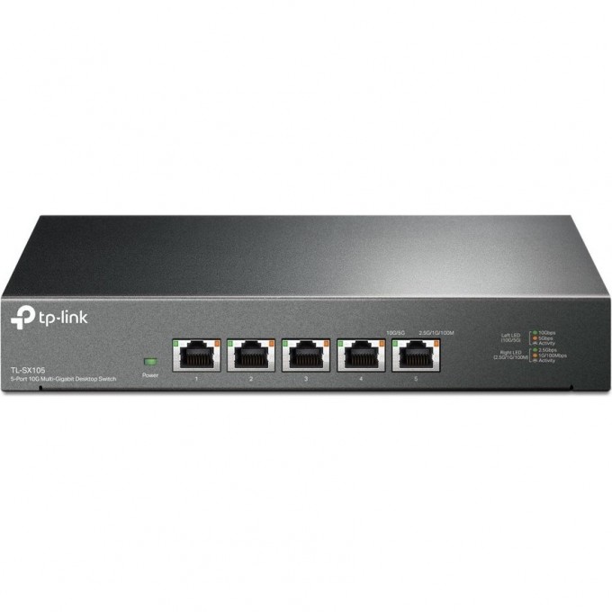 Коммутатор TP-LINK 5-портовый настольный TL-SX105 Коммутатор TP-LINK 5-портовый настольный TL-SX105
