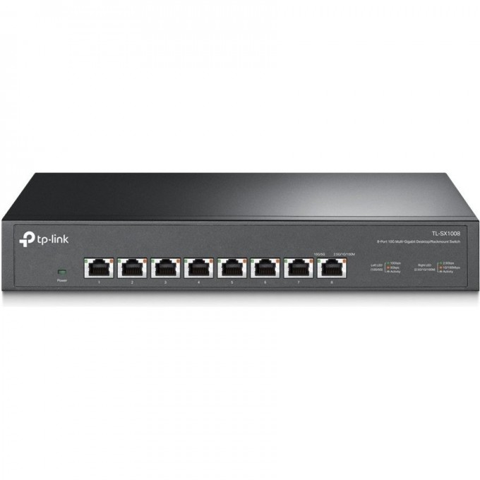 Коммутатор TP-LINK 8-портовый 10 Гбит/с TL-SX1008 Коммутатор TP-LINK 8-портовый 10 Гбит/с TL-SX1008