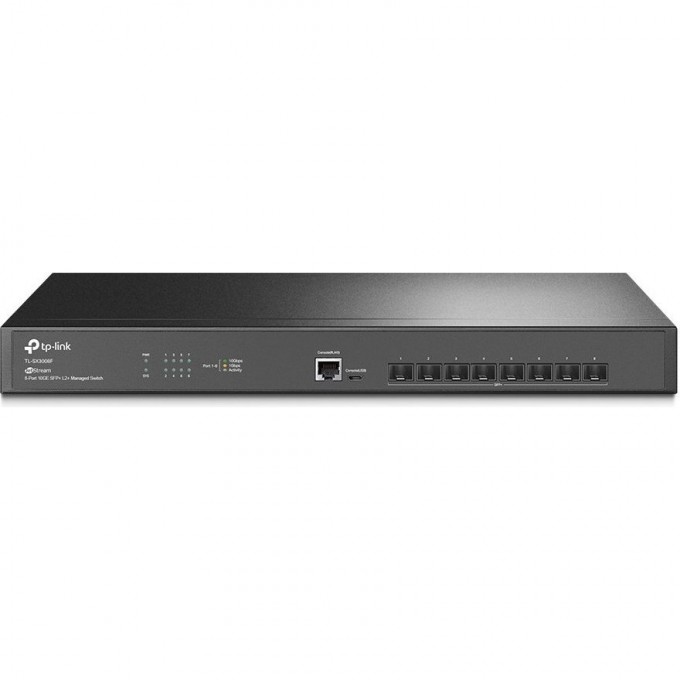 Коммутатор TP-LINK на 8 портов SFP+ 10GE TL-SX3008F Коммутатор TP-LINK на 8 портов SFP+ 10GE TL-SX3008F
