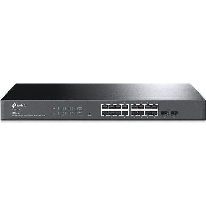 Smart-коммутатор TP-LINK 16-портовый гигабитный с 2 SFP-слотами TL-SG2218 Smart-коммутатор TP-LINK 16-портовый гигабитный с 2 SFP-слотами TL-SG2218