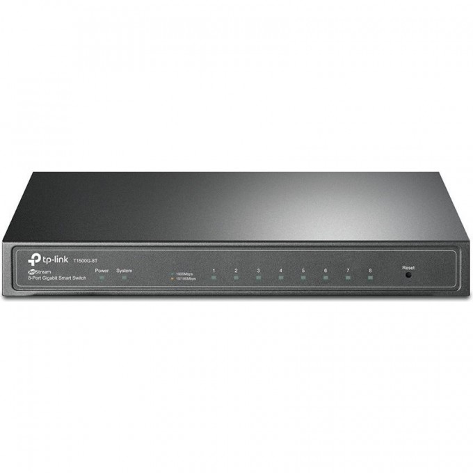 Smart-коммутатор TP-LINK 8-портовый гигабитный T1500G-8T Smart-коммутатор TP-LINK 8-портовый гигабитный T1500G-8T