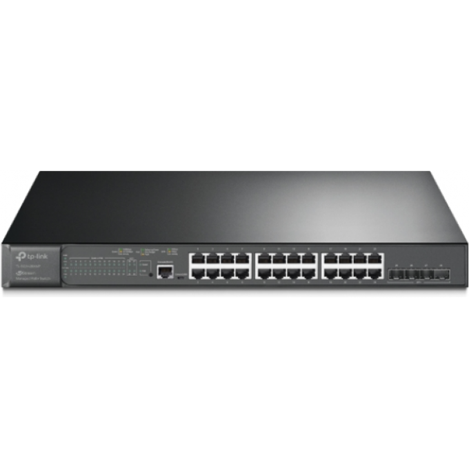 Управляемый коммутатор TP-LINK JETSTREAM уровня 2+ с 24 гигабитными портами RJ45 и 4 портами SFP+ SG3428XMP Управляемый коммутатор TP-LINK JETSTREAM уровня 2+ с 24 гигабитными портами RJ45 и 4 портами SFP+ SG3428XMP