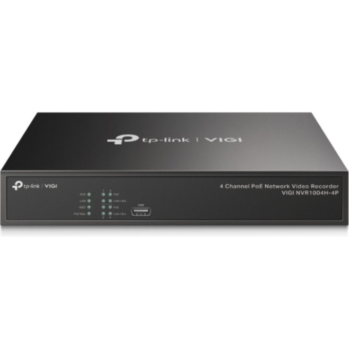 Видеорегистратор TP-LINK VIGI NVR1004H-4P Видеорегистратор TP-LINK VIGI NVR1004H-4P